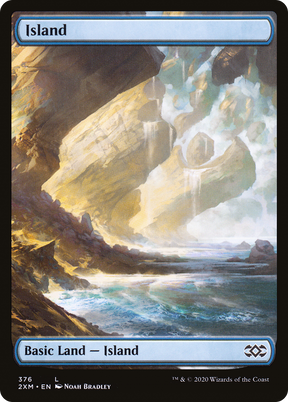 Magic: The Gathering - Island #376 Foil - Double Masters