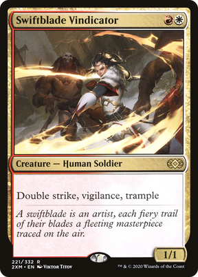 Magic: The Gathering - Swiftblade Vindicator Foil - Double Masters