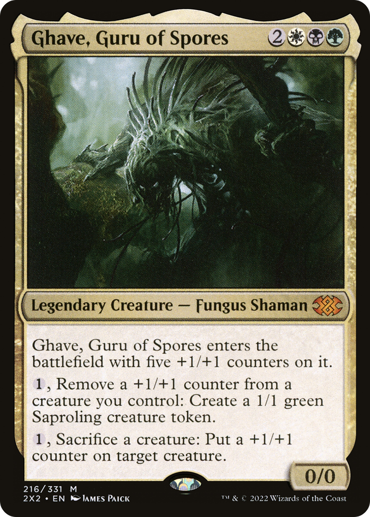 Magic: The Gathering - Ghave, Guru of Spores Foil - Double Masters 2022