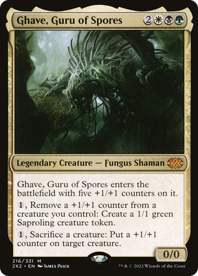 Magic: The Gathering - Ghave, Guru of Spores Foil - Double Masters 2022
