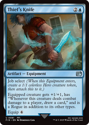 Magic: The Gathering - Thief's Knife - Final Fantasy