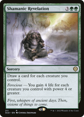Magic: The Gathering - Shamanic Revelation - Starter Commander Decks