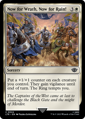 Magic: The Gathering - Now for Wrath, Now for Ruin! - The Lord of the Rings: Tales of Middle-earth