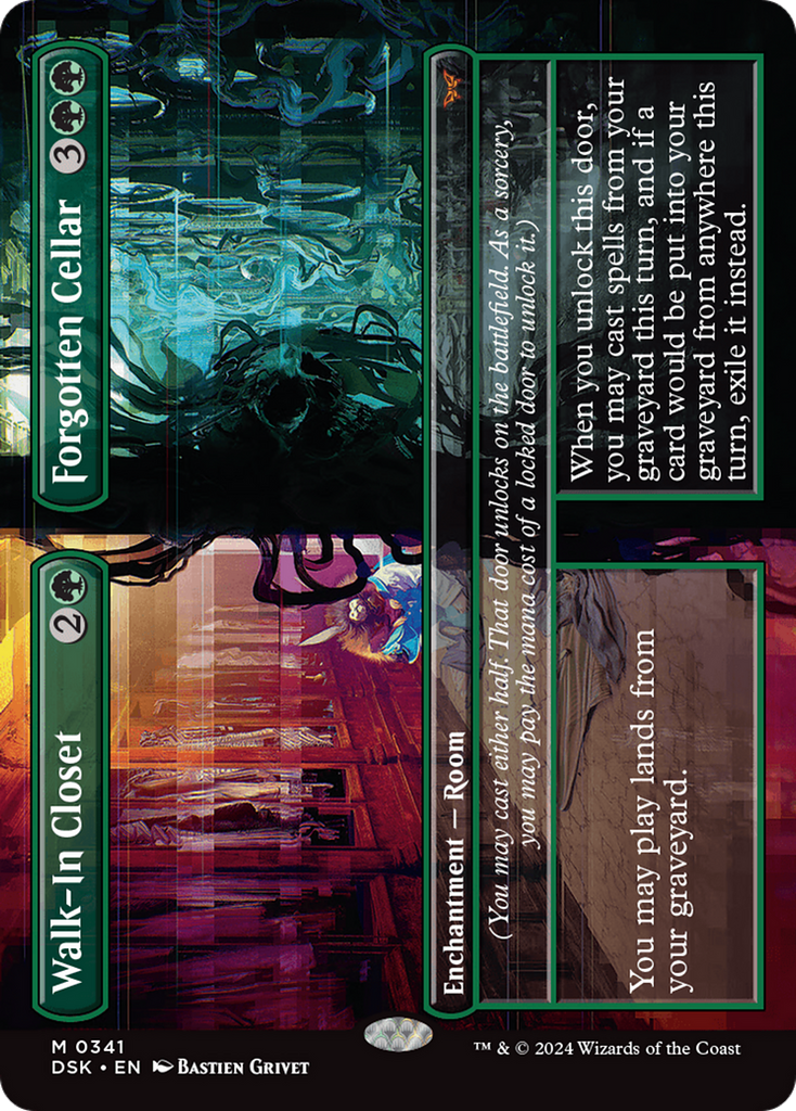 Magic: The Gathering - Walk-In Closet // Forgotten Cellar Foil - Duskmourn: House of Horror