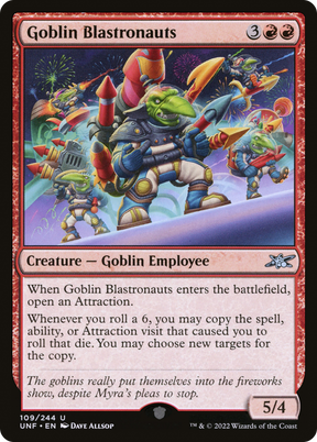 Magic: The Gathering - Goblin Blastronauts - Unfinity