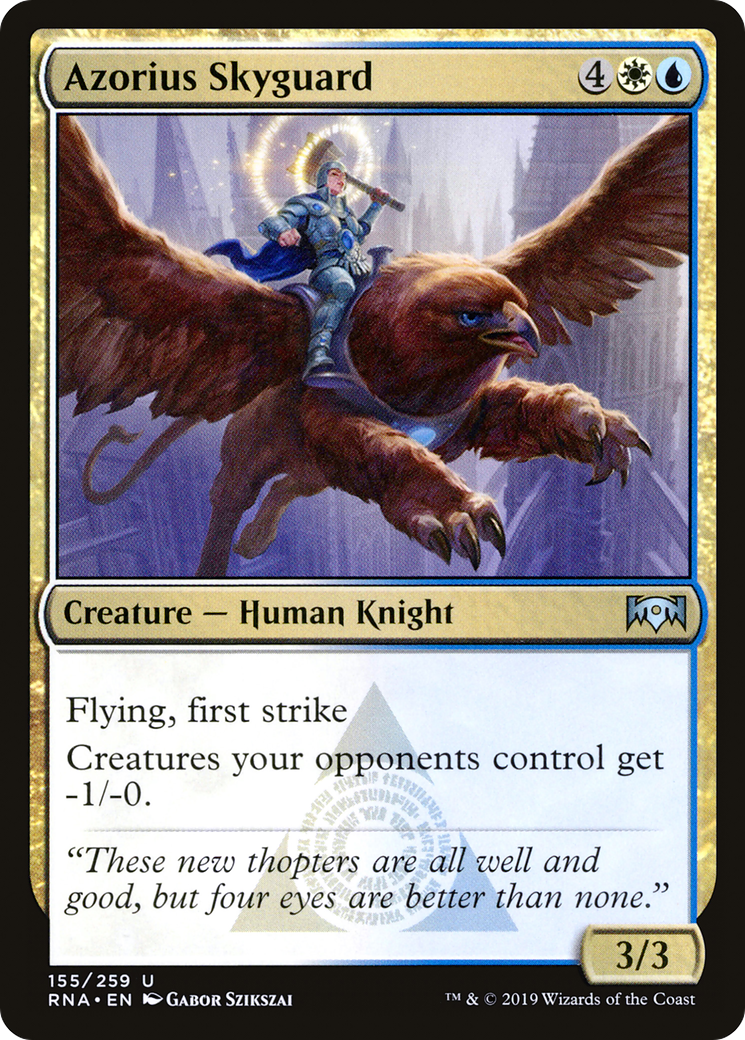 Magic: The Gathering - Azorius Skyguard Foil - Ravnica Allegiance