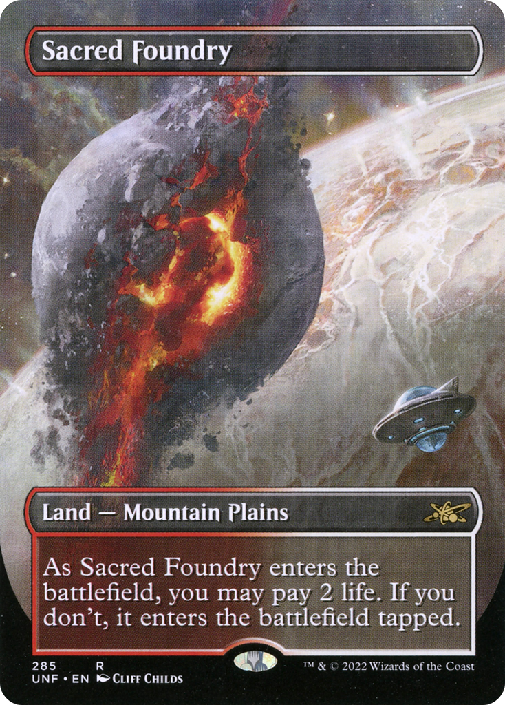 Magic: The Gathering - Sacred Foundry Foil - Unfinity