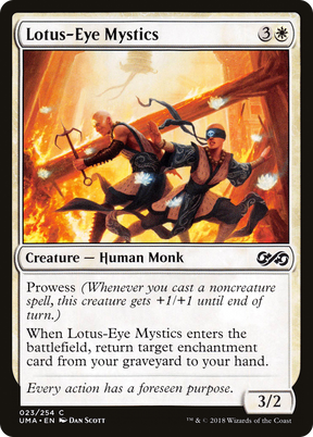 Magic: The Gathering - Lotus-Eye Mystics Foil - Ultimate Masters