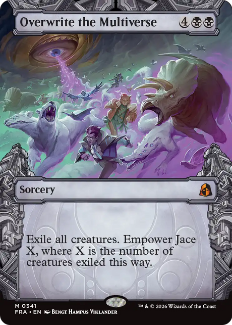 Magic: The Gathering - Overwrite the Multiverse Foil - Reality Fracture