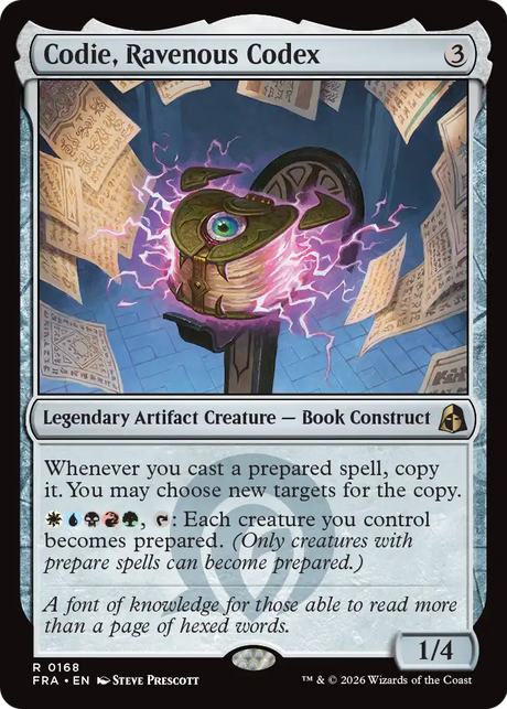 Magic: The Gathering - Codie, Ravenous Codex Foil - Reality Fracture