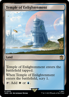 Magic: The Gathering - Temple of Enlightenment Foil - Doctor Who
