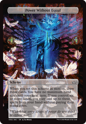 Magic: The Gathering - Power Without Equal - Duskmourn: House of Horror Commander