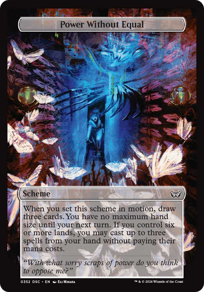 Magic: The Gathering - Power Without Equal - Duskmourn: House of Horror Commander