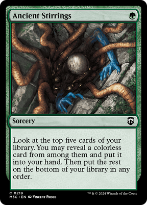 Magic: The Gathering - Ancient Stirrings - Modern Horizons 3 Commander