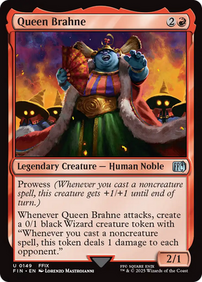 Magic: The Gathering - Queen Brahne - Final Fantasy