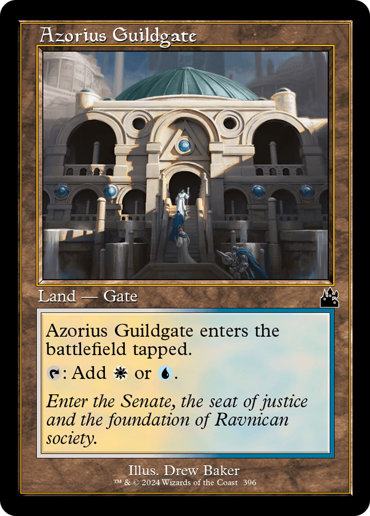 Magic: The Gathering - Azorius Guildgate Foil - Ravnica Remastered