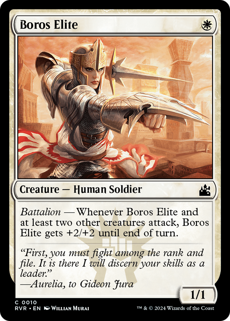 Magic: The Gathering - Boros Elite Foil - Ravnica Remastered