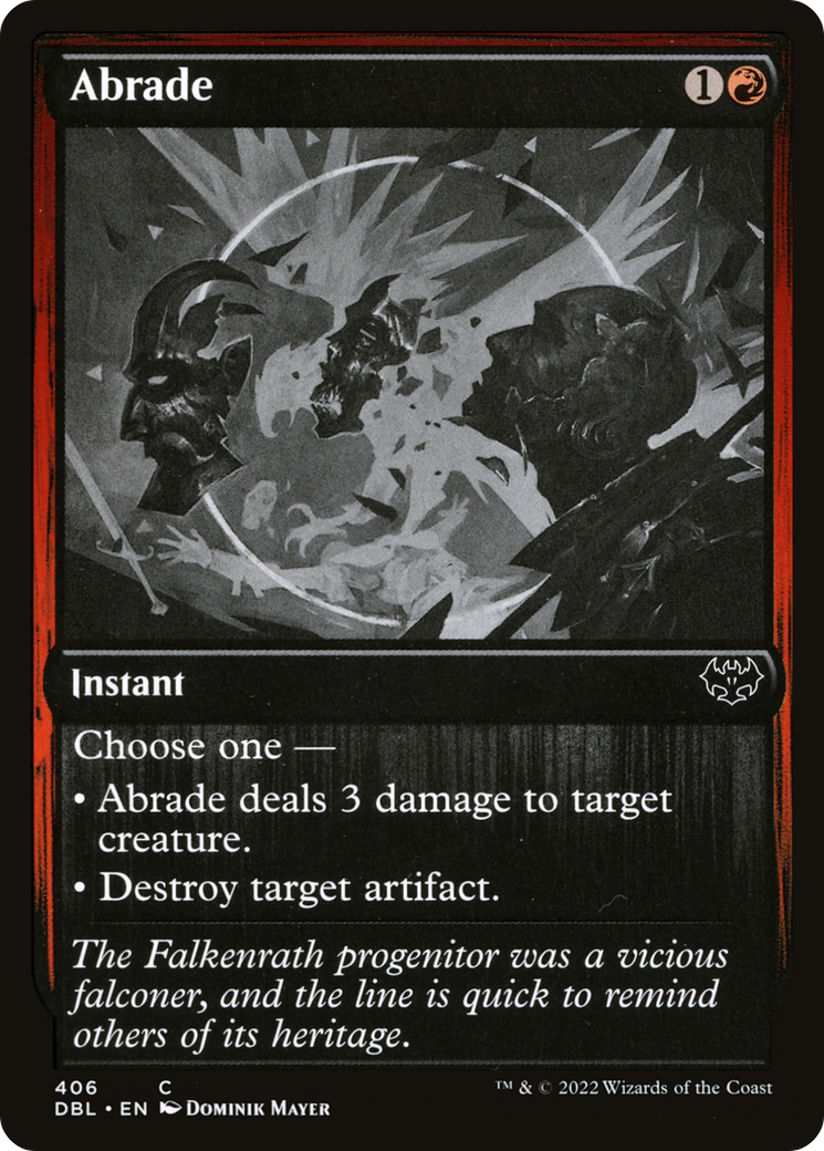 Magic: The Gathering - Abrade - Innistrad: Double Feature