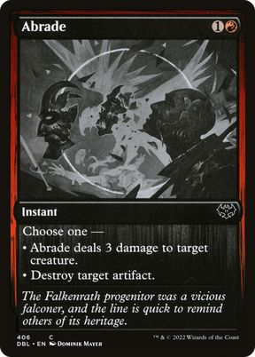 Magic: The Gathering - Abrade - Innistrad: Double Feature