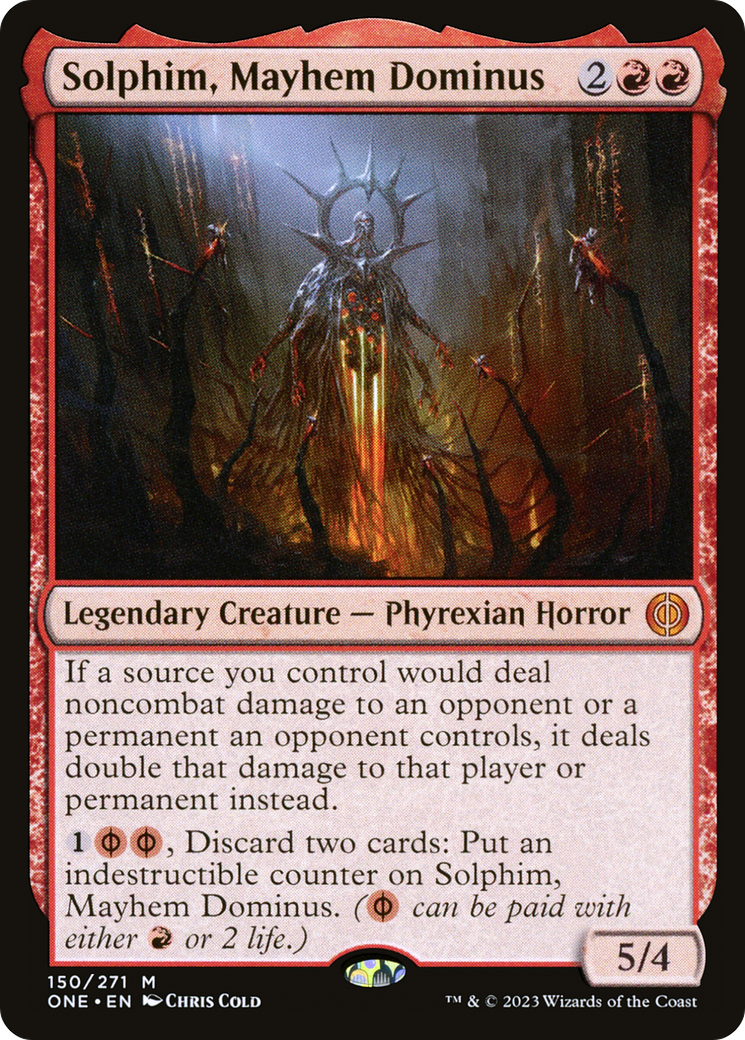 Magic: The Gathering - Solphim, Mayhem Dominus - Phyrexia: All Will Be One