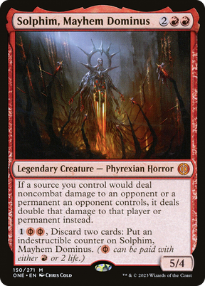 Magic: The Gathering - Solphim, Mayhem Dominus - Phyrexia: All Will Be One