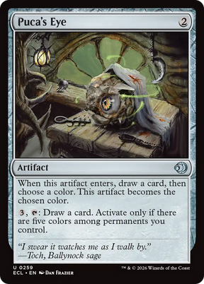 Magic: The Gathering - Puca's Eye Foil - Lorwyn Eclipsed