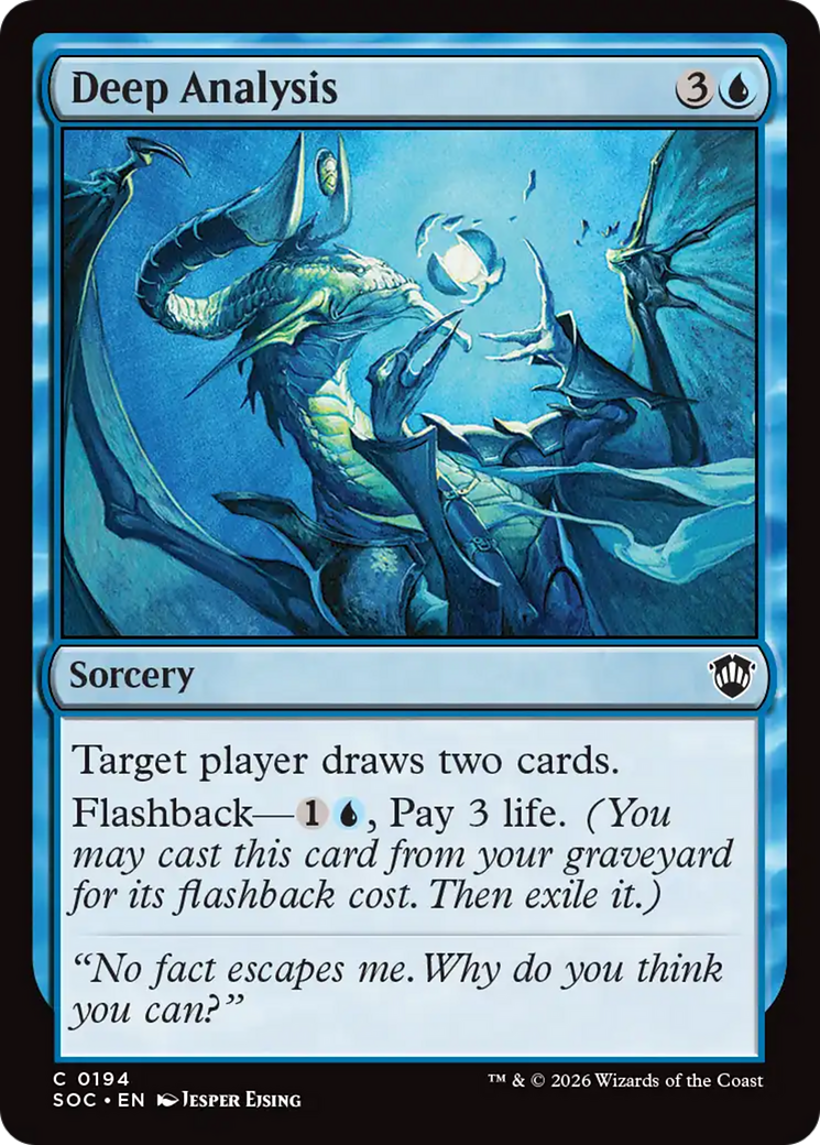 Magic: The Gathering - Deep Analysis - Secrets of Strixhaven Commander