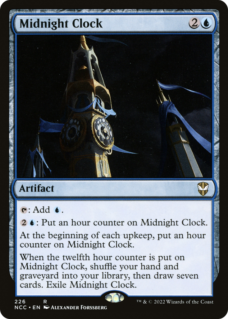 Magic: The Gathering - Midnight Clock - New Capenna Commander