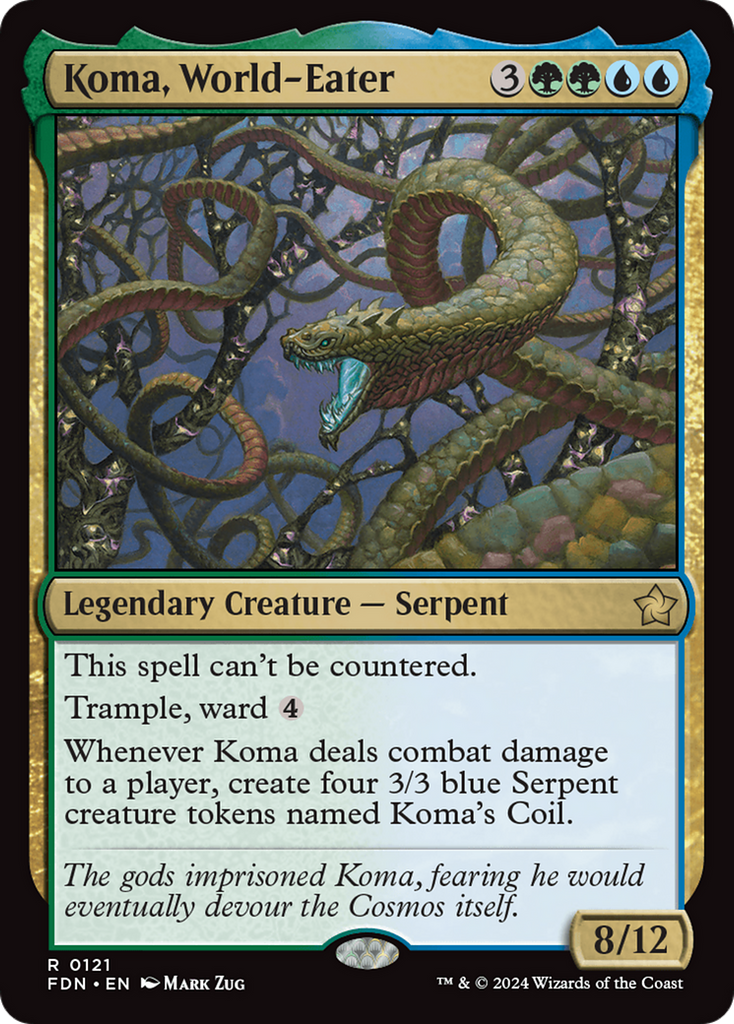 Magic: The Gathering - Koma, World-Eater - Foundations