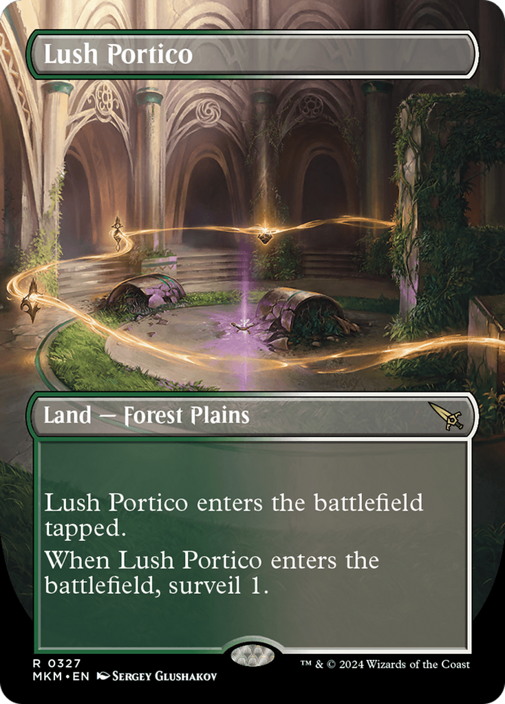 Magic: The Gathering - Lush Portico Foil - Murders at Karlov Manor