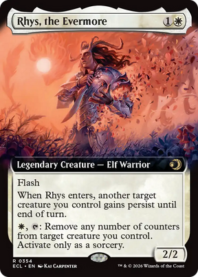 Magic: The Gathering - Rhys, the Evermore Foil - Lorwyn Eclipsed