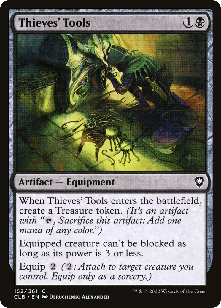 Magic: The Gathering - Thieves' Tools - Commander Legends: Battle for Baldur's Gate