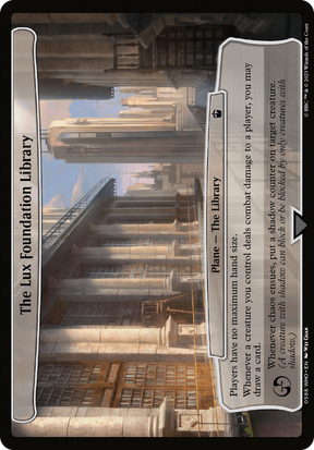 Magic: The Gathering - The Lux Foundation Library - Doctor Who