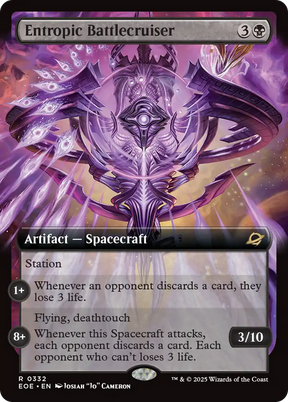 Magic: The Gathering - Entropic Battlecruiser - Edge of Eternities
