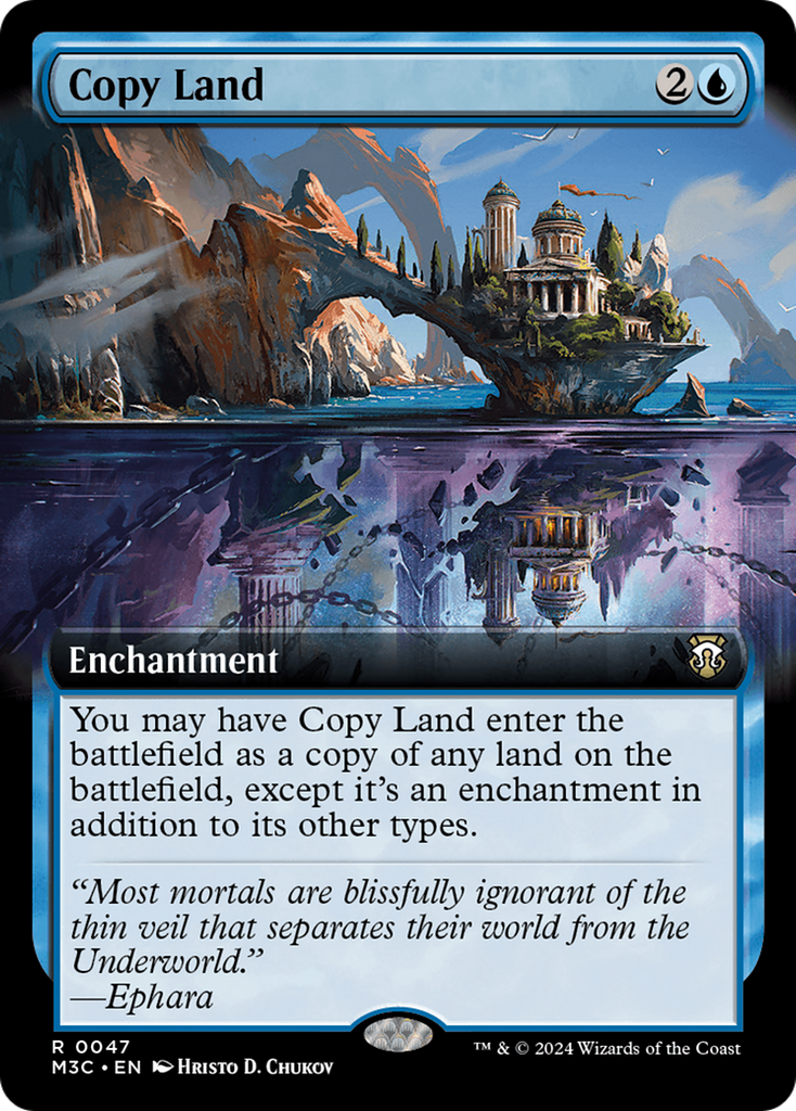 Magic: The Gathering - Copy Land - Modern Horizons 3 Commander