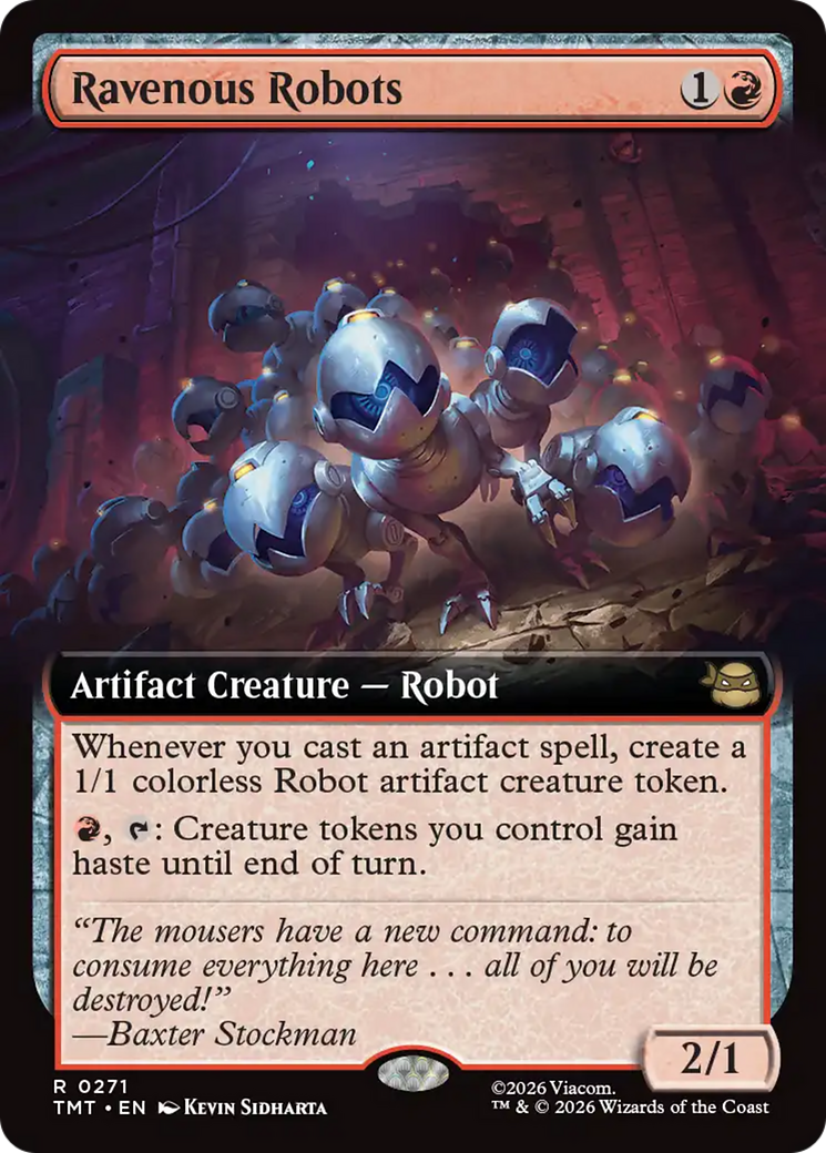 Magic: The Gathering - Ravenous Robots - Teenage Mutant Ninja Turtles