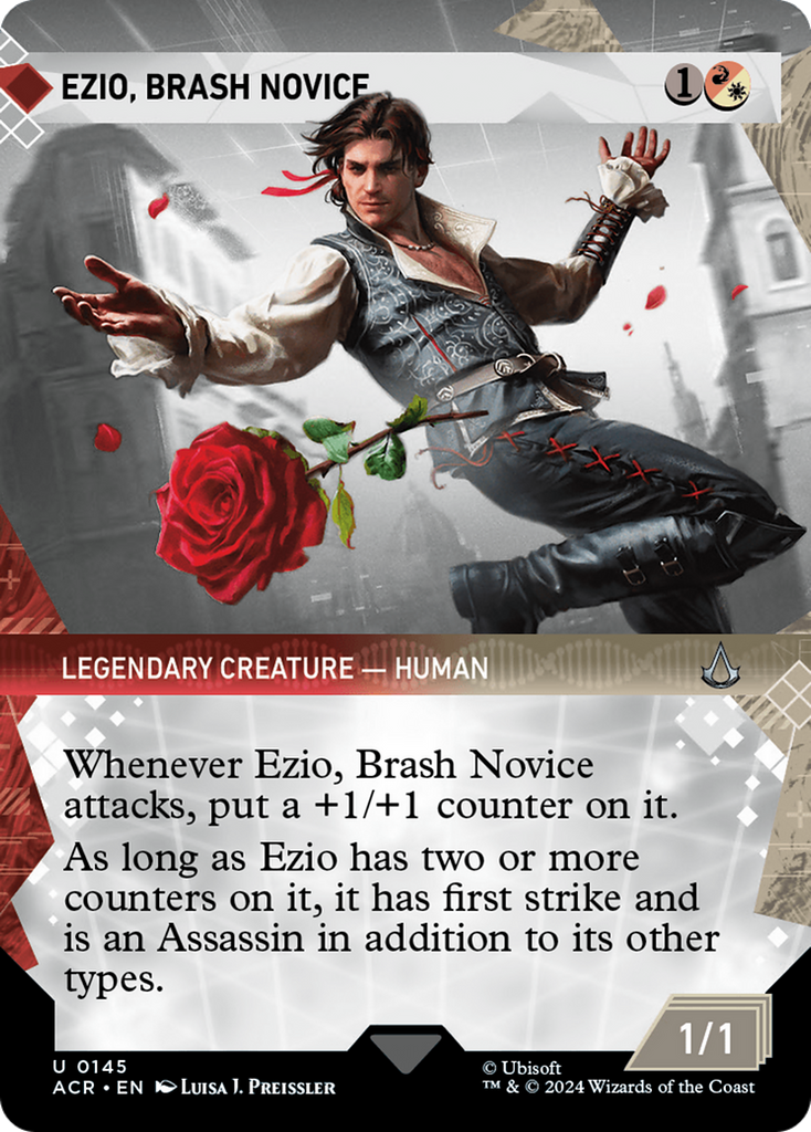 Magic: The Gathering - Ezio, Brash Novice Foil - Assassin's Creed