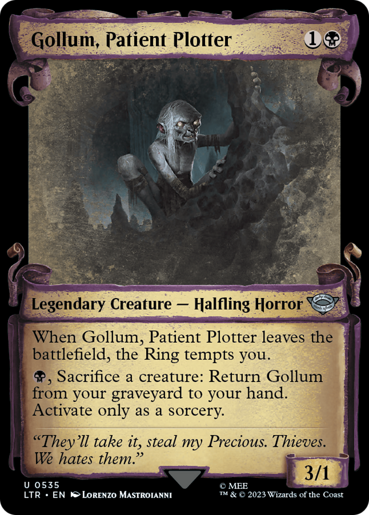 Magic: The Gathering - Gollum, Patient Plotter - The Lord of the Rings: Tales of Middle-earth