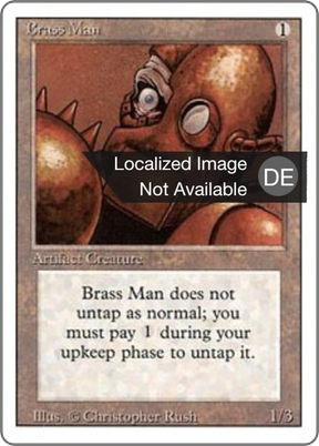 Magic: The Gathering - Messingmann - Revised Edition