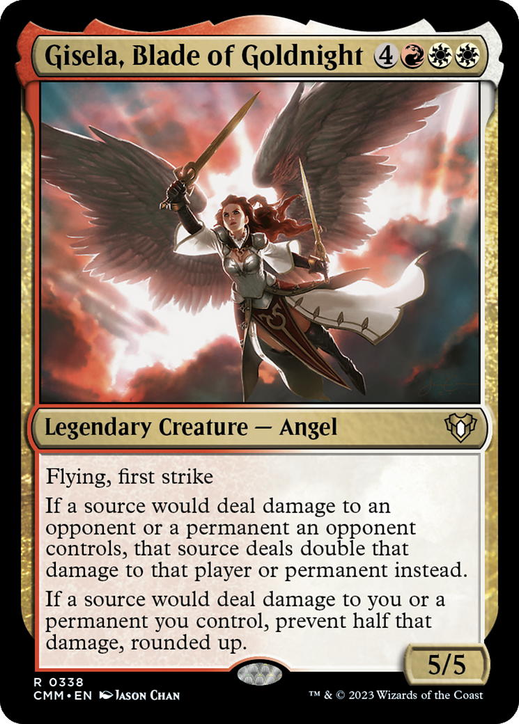 Magic: The Gathering - Gisela, Blade of Goldnight Foil - Commander Masters