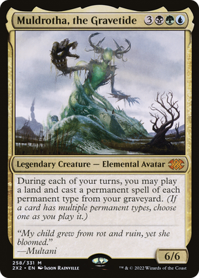 Magic: The Gathering - Muldrotha, the Gravetide - Double Masters 2022