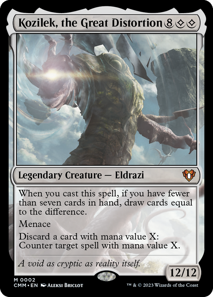 Magic: The Gathering - Kozilek, the Great Distortion - Commander Masters