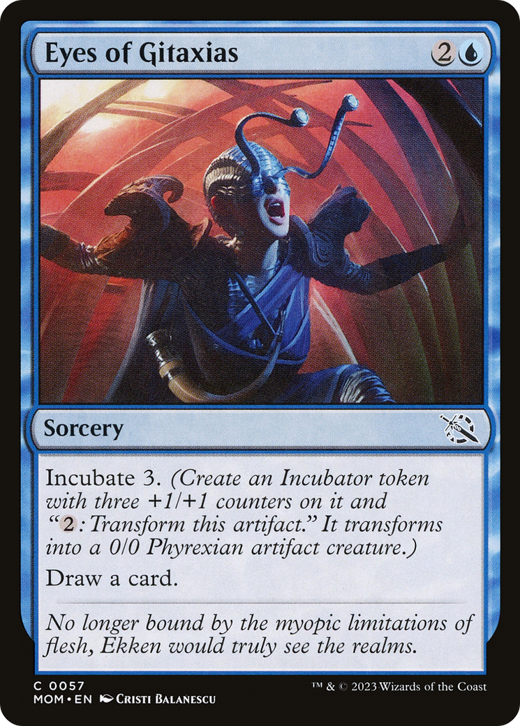 Magic: The Gathering - Eyes of Gitaxias Foil - March of the Machine