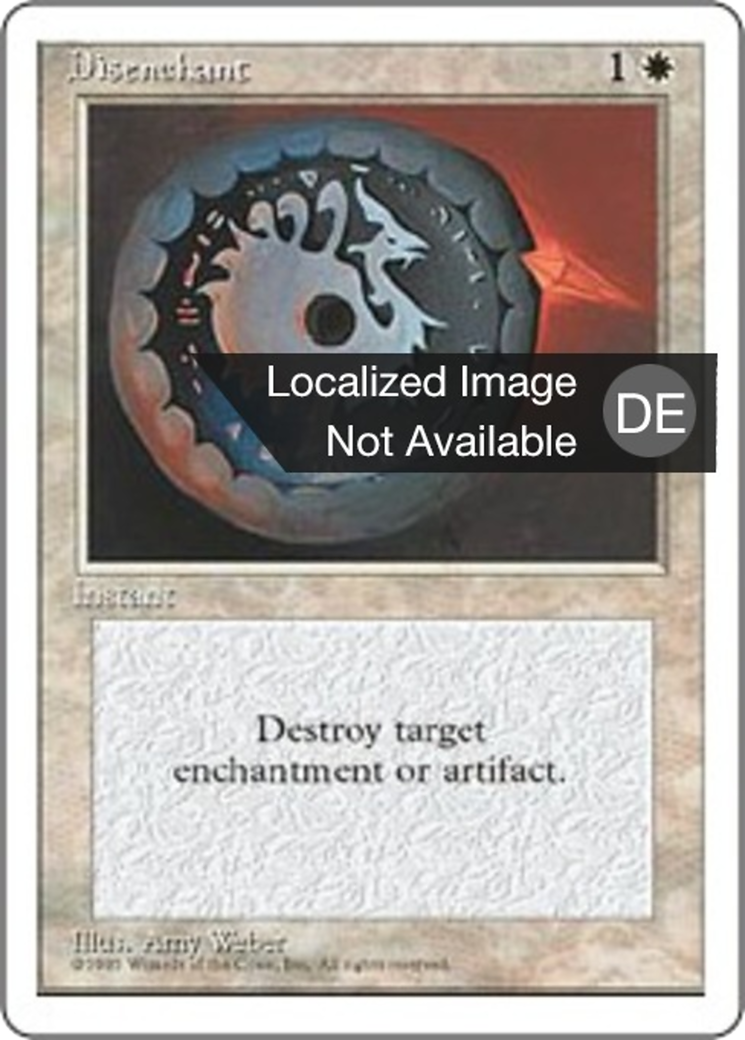 Magic: The Gathering - Entzauberung - Fourth Edition