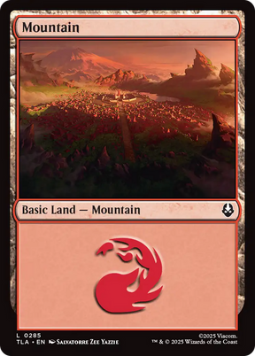 Magic: The Gathering - Mountain #285 Foil - Avatar: The Last Airbender