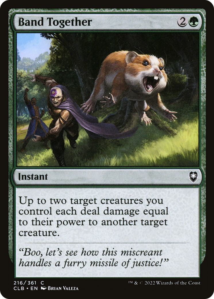 Magic: The Gathering - Band Together - Commander Legends: Battle for Baldur's Gate