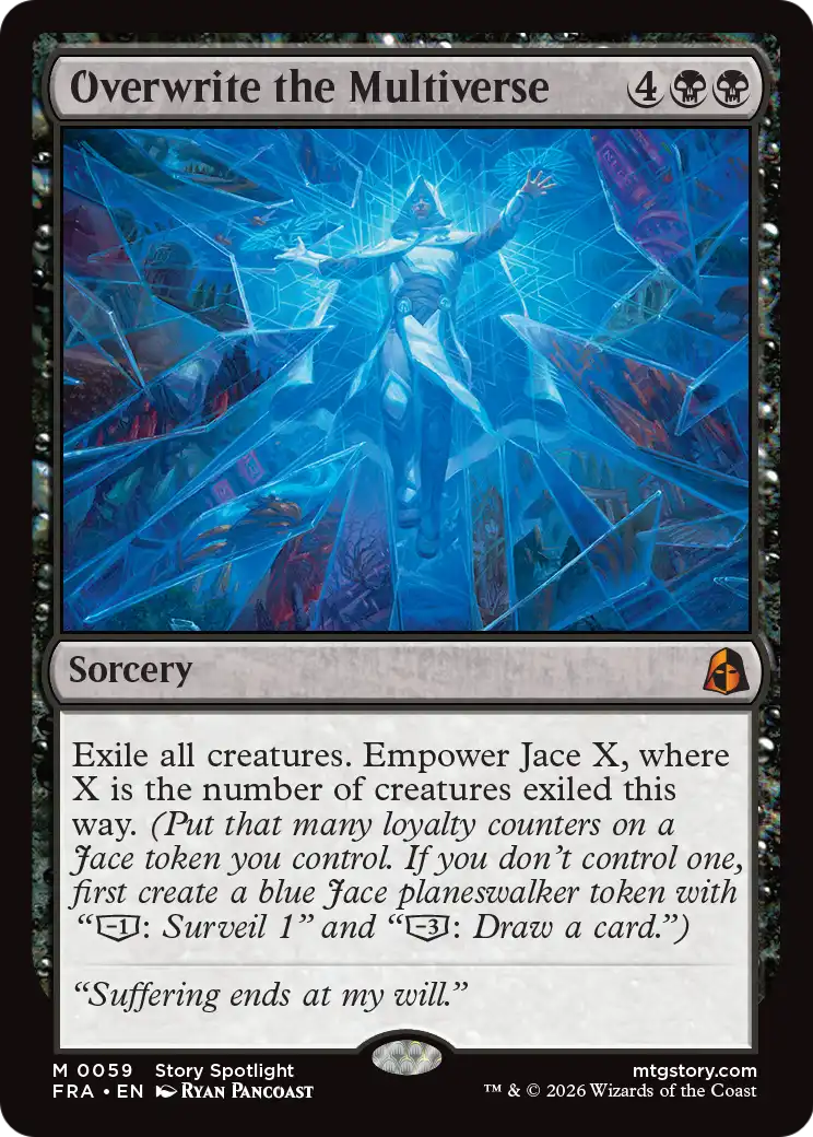 Magic: The Gathering - Overwrite the Multiverse - Reality Fracture
