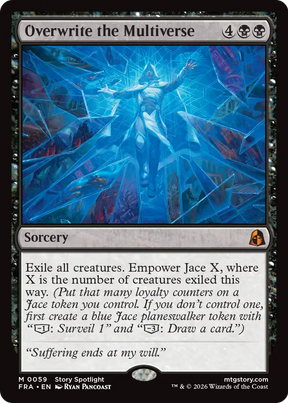 Magic: The Gathering - Overwrite the Multiverse - Reality Fracture