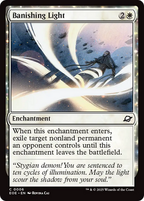 Magic: The Gathering - Banishing Light - Edge of Eternities