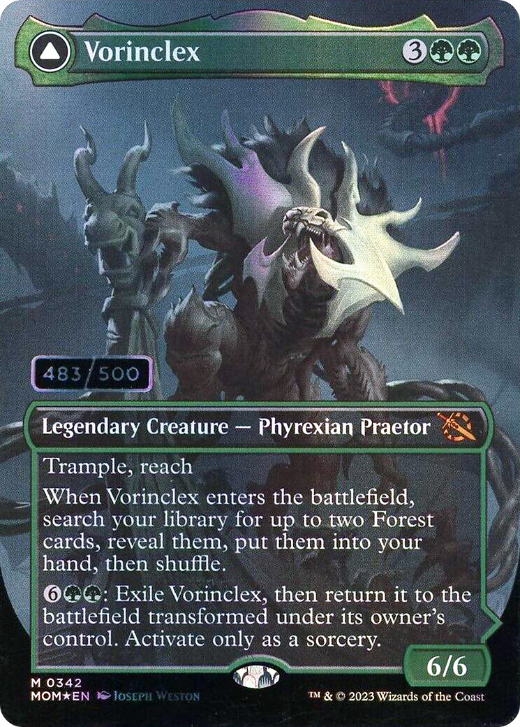 Magic: The Gathering - Vorinclex // The Grand Evolution Foil - March of the Machine